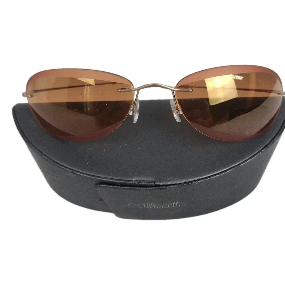 Silhouette Titan Minimal Art TMA M8067 Sunglasses 125 V6103 Sunglasses Rose